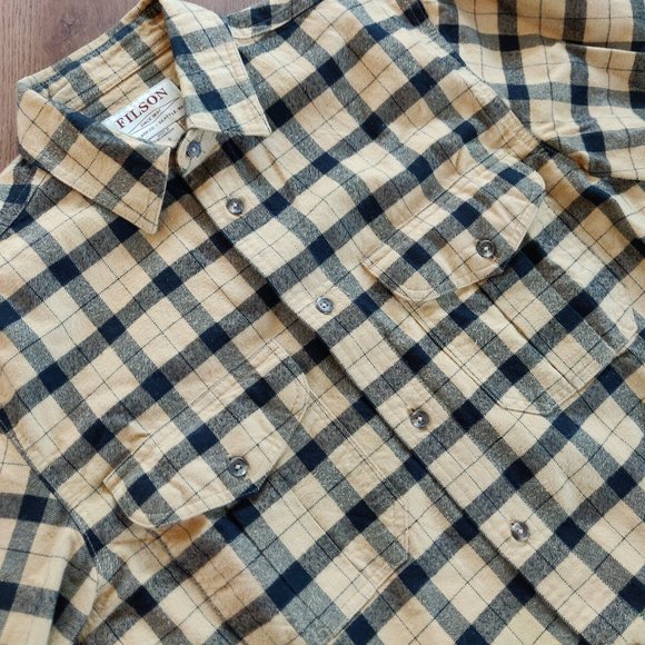 Filson Alaskan Guide Cotton Flannel Shirt Small - Picture 4 of 5